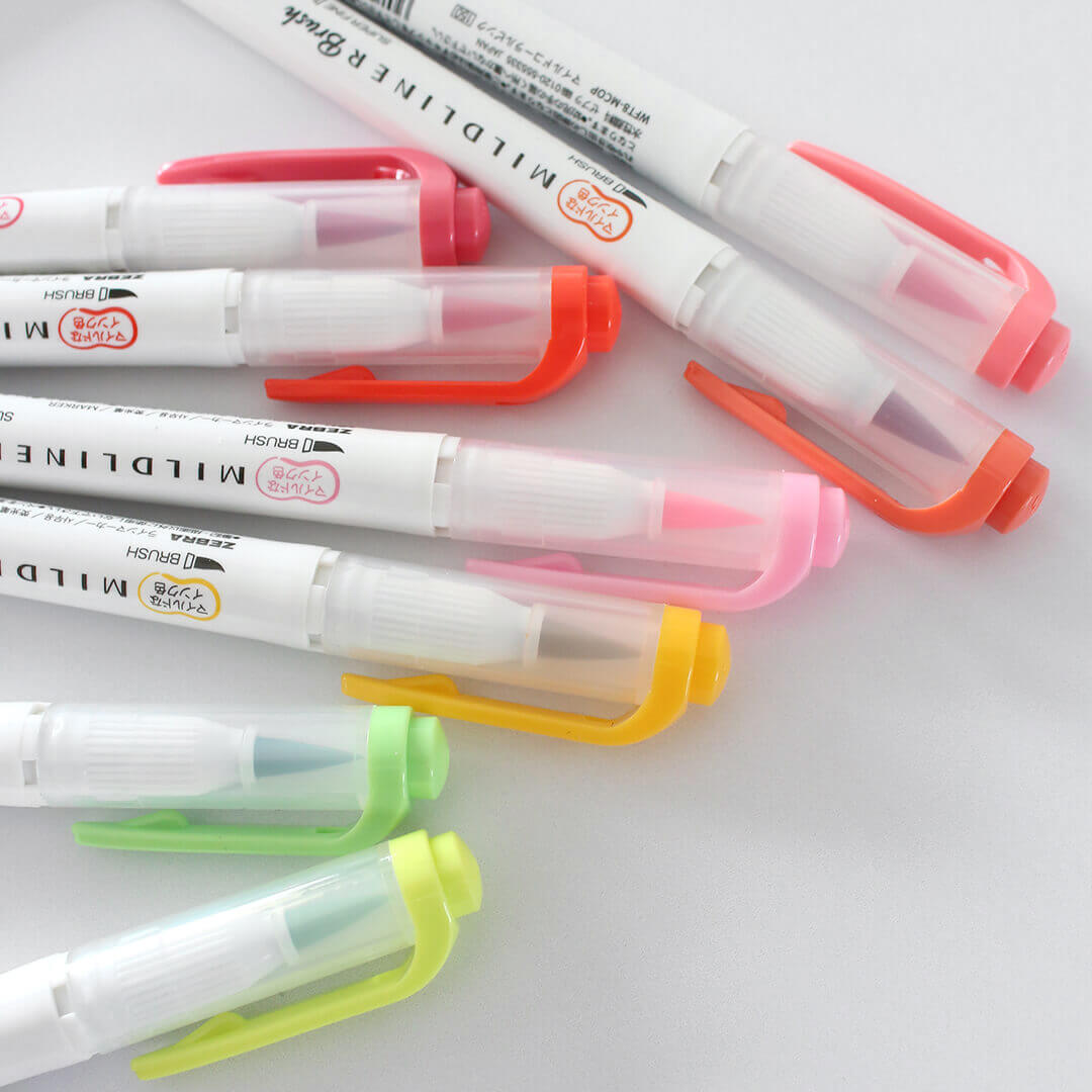 Zebra mildliner brush mix (1)